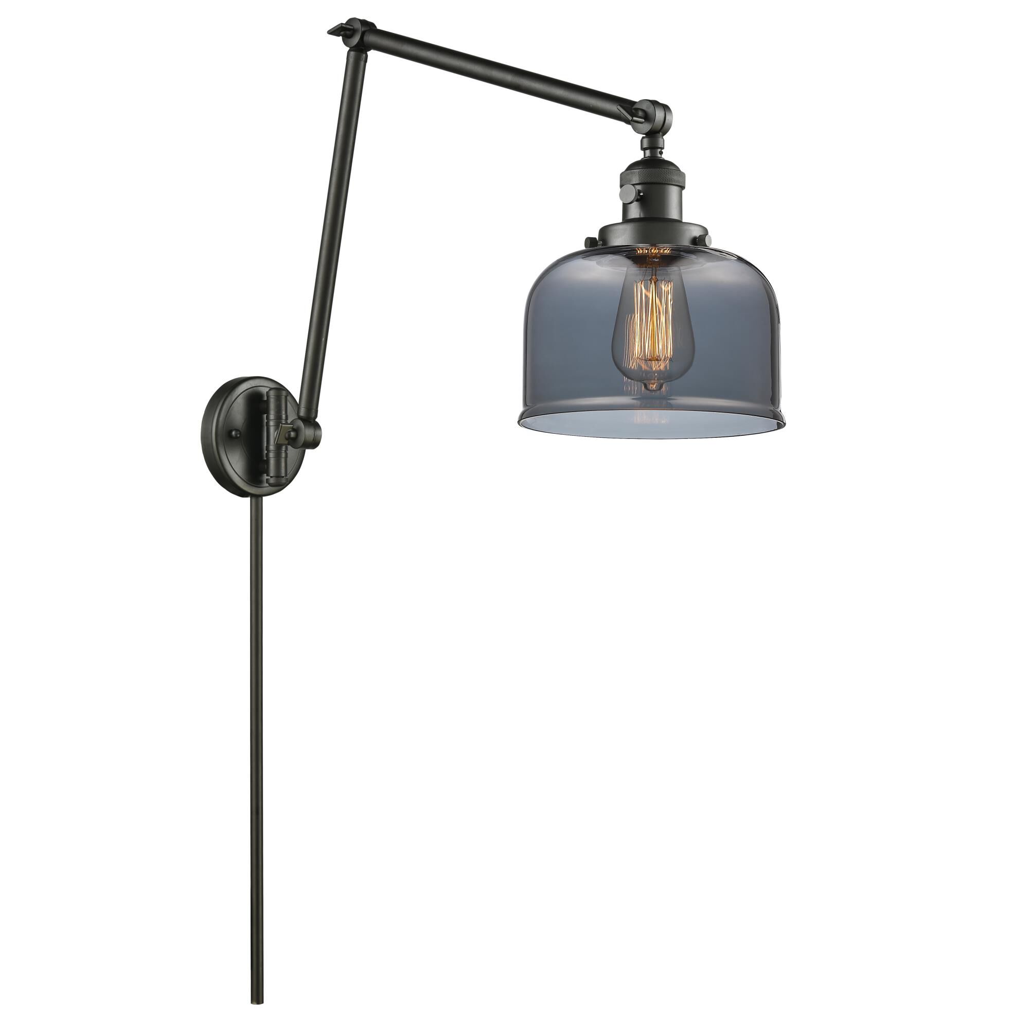 Bruno Marashlian Large Bell Wall Swing Lamp by Innovations Lighting